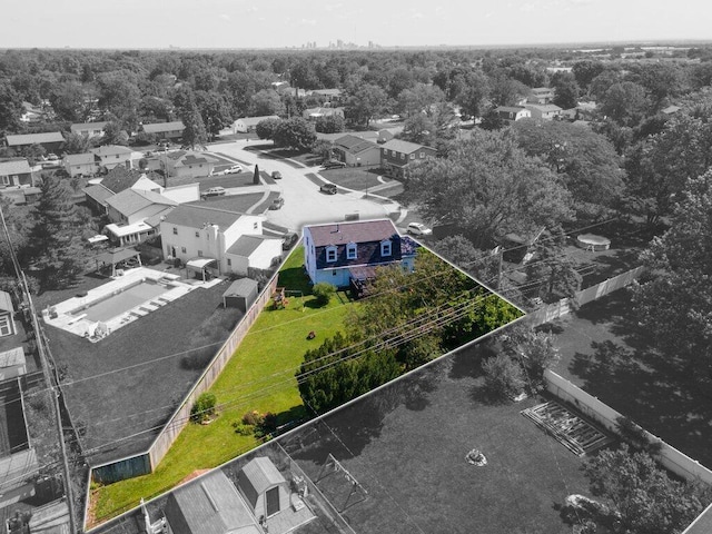3748 Wagner Ct, Grove City, OH 43123 - aerial view of property's location featuring property boundaries highlighted