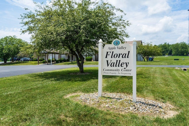 2591 Apple Valley Dr, Howard, OH 43028 - community / neighborhood sign with a lawn