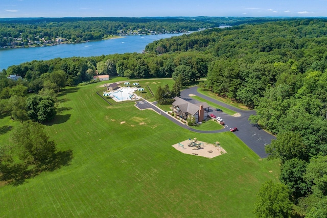 2591 Apple Valley Dr, Howard, OH 43028 - aerial view of a nearby body of water