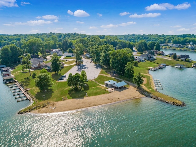 2591 Apple Valley Dr, Howard, OH 43028 - bird's eye view of a large body of water