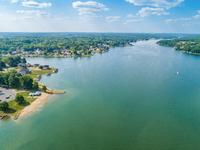 2591 Apple Valley Dr, Howard, OH 43028 - aerial view of a large body of water and a heavily wooded area