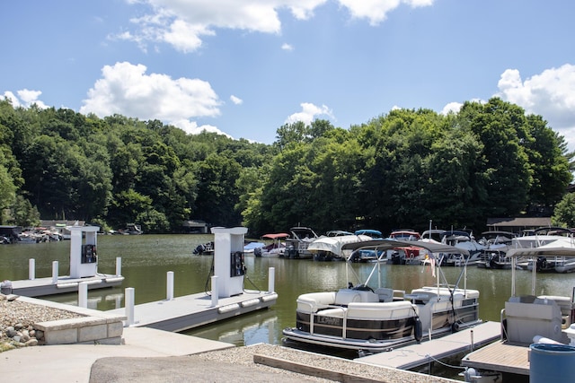 2591 Apple Valley Dr, Howard, OH 43028 - dock area featuring a water view