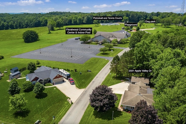 2591 Apple Valley Dr, Howard, OH 43028 - drone / aerial view