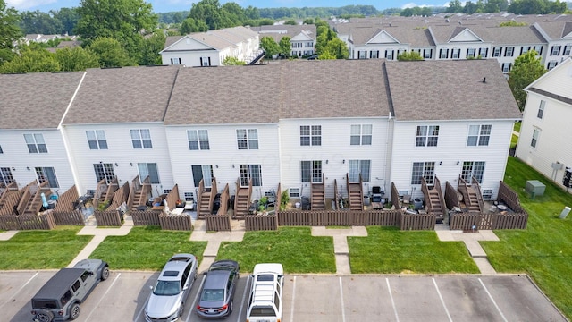6295 Royal Tern Xing, Columbus, OH 43230 - rear view of property featuring a residential view and uncovered parking