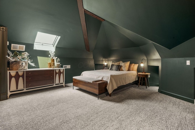 810 Franklin Ave, Columbus, OH 43205 - carpeted bedroom with baseboards and a skylight