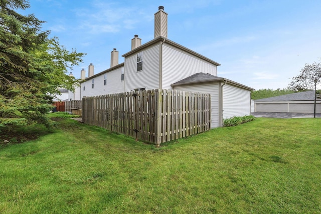 224 Macandrews Way Unit 60A, Blacklick, OH 43004 - back of property with a chimney