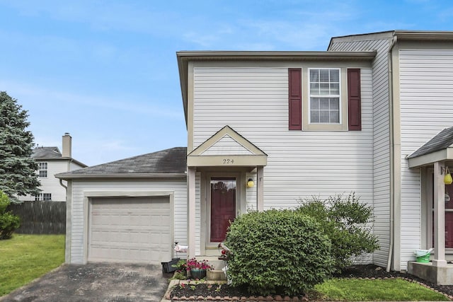 224 Macandrews Way Unit 60A, Blacklick, OH 43004 - traditional-style home with a garage and driveway