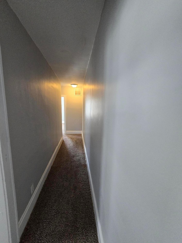 2205-2207 Sullivant Ave, Columbus, OH 43223 - hallway with carpet floors and baseboards