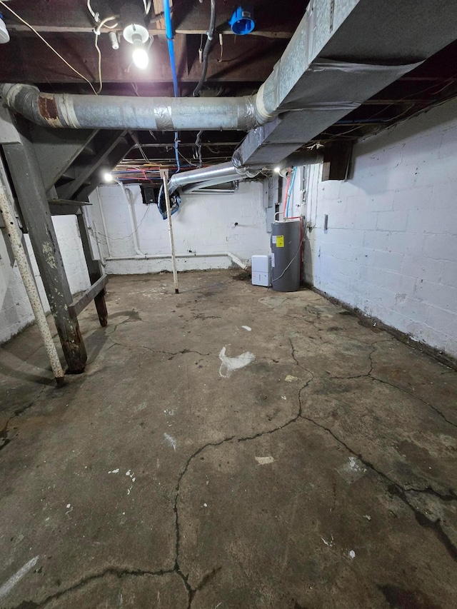 2205-2207 Sullivant Ave, Columbus, OH 43223 - view of unfinished below grade area