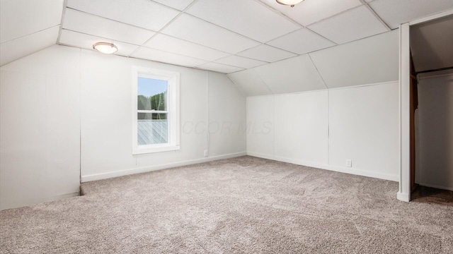 215 S Market St, Somerset, OH 43783 - bonus room featuring carpet and lofted ceiling