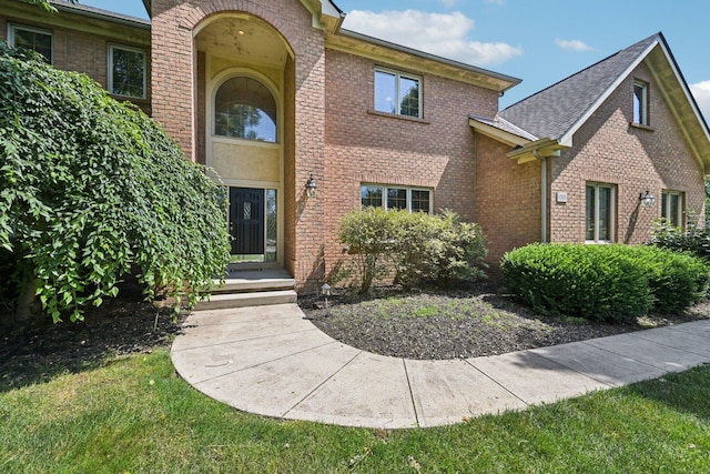 1318 Retreat Ln, New Albany, OH 43054 - view of front of property with brick siding