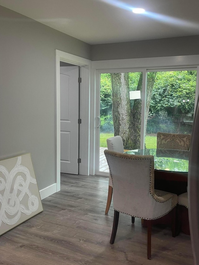 3107 Huntington Dr, Columbus, OH 43207 - dining room with wood finished floors