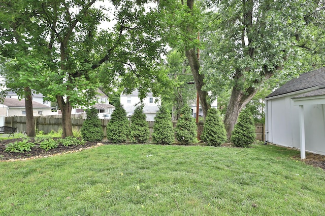 595 Brookside Dr, Columbus, OH 43209 - view of fenced backyard