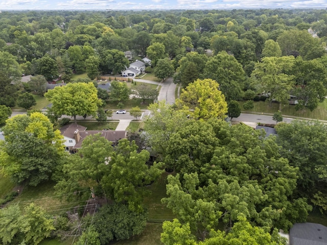 4289 Shelbourne Ln, Columbus, OH 43220 - aerial view of a heavily wooded area