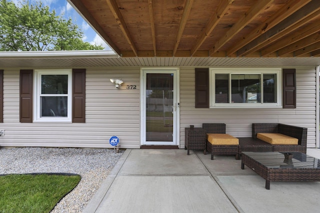 372 Sturbridge Rd, Columbus, OH 43228 - property entrance with a patio