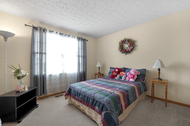 50 Bazler Ln, South Bloomfield, OH 43103 - bedroom with carpet flooring and a textured ceiling