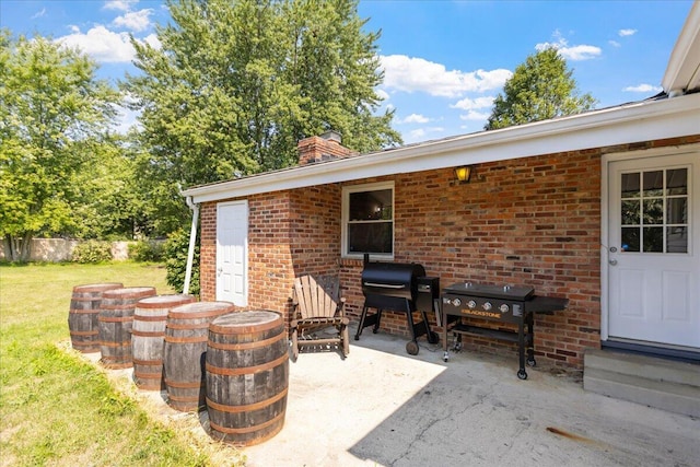 4713 Haughn Rd, Grove City, OH 43123 - view of patio featuring a grill