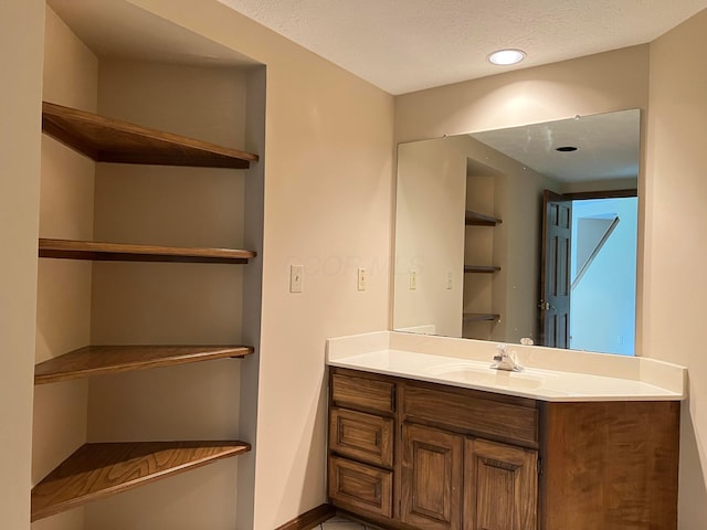 471 Old Mill Dr, Columbus, OH 43230 - bathroom featuring vanity and baseboards
