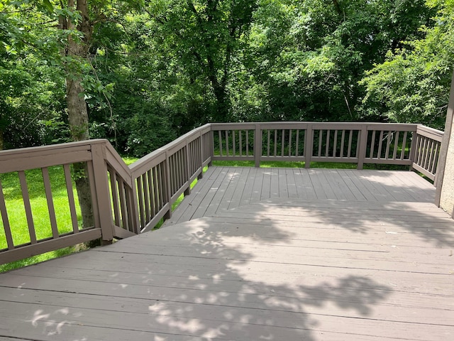 471 Old Mill Dr, Columbus, OH 43230 - view of wooden deck
