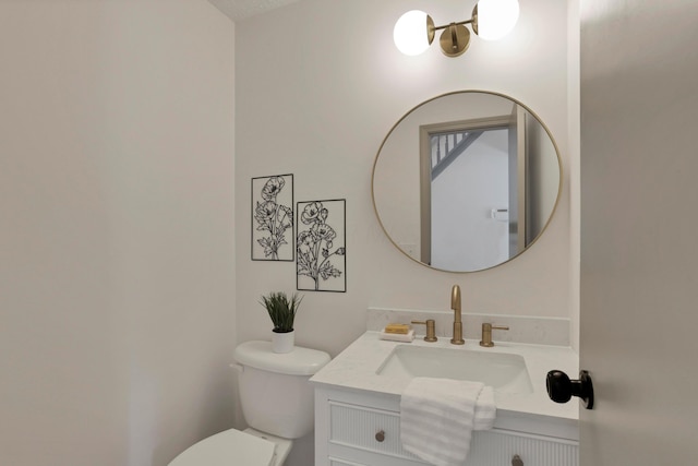 8139 Storrow Dr, Westerville, OH 43081 - bathroom featuring toilet and vanity