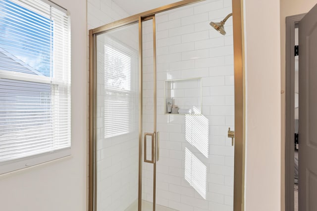 8139 Storrow Dr, Westerville, OH 43081 - full bathroom featuring healthy amount of natural light and a stall shower