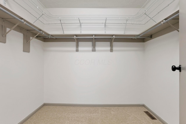 8139 Storrow Dr, Westerville, OH 43081 - spacious closet featuring carpet floors