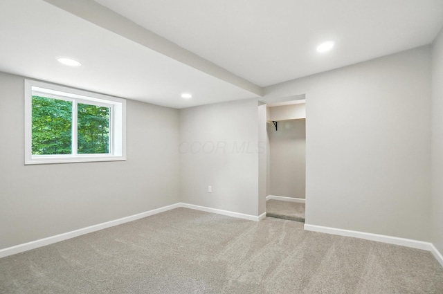 4615 County Road 23, Cardington, OH 43315 - carpeted spare room with recessed lighting
