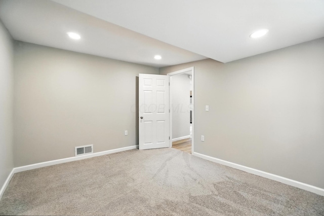 4615 County Road 23, Cardington, OH 43315 - carpeted spare room with baseboards and recessed lighting