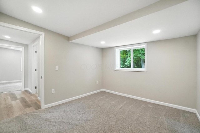 4615 County Road 23, Cardington, OH 43315 - carpeted spare room with recessed lighting
