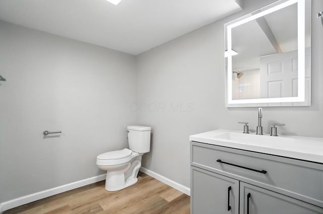 4615 County Road 23, Cardington, OH 43315 - bathroom featuring vanity and wood finished floors