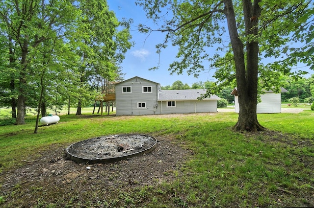 4615 County Road 23, Cardington, OH 43315 - view of green lawn