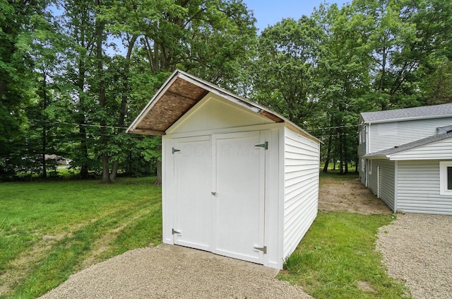 4615 County Road 23, Cardington, OH 43315 - view of shed featuring view of wooded area