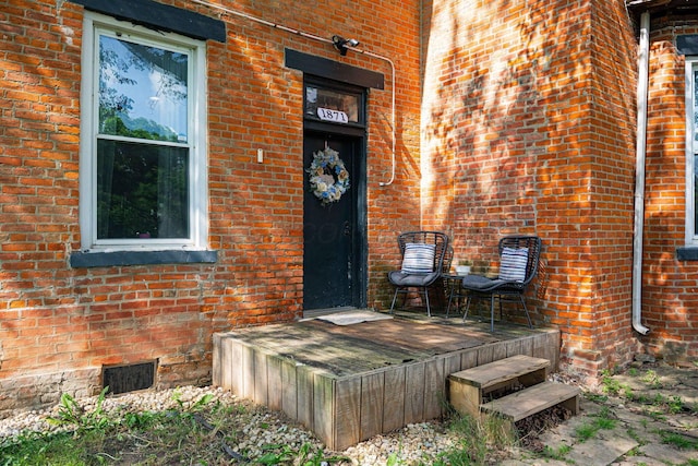 1871 Galloway Rd, Galloway, OH 43119 - doorway to property with brick siding