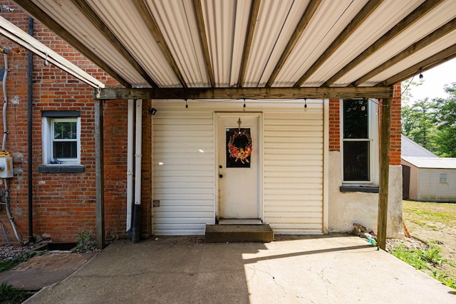 1871 Galloway Rd, Galloway, OH 43119 - entrance to property with brick siding