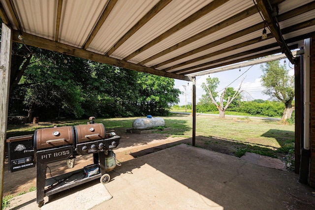 1871 Galloway Rd, Galloway, OH 43119 - view of patio / terrace featuring area for grilling