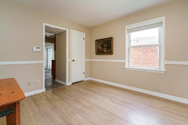 2006 Kentwell Rd, Upper Arlington, OH 43221 - unfurnished bedroom featuring hardwood / wood-style flooring and baseboards
