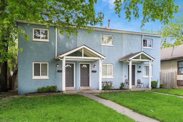 437-441 S Glenwood Ave, Columbus, OH 43223 - view of front facade featuring stucco siding