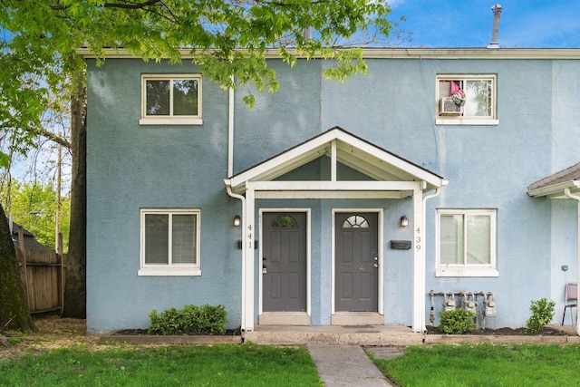 437-441 S Glenwood Ave, Columbus, OH 43223 - view of property featuring stucco siding