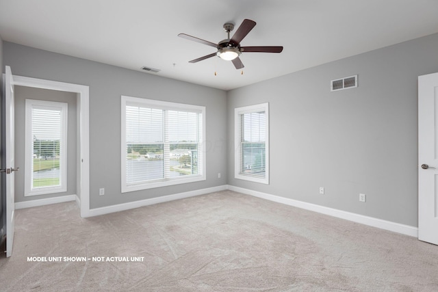 5177 Highpointe Lakes Dr Unit 9102, Westerville, OH 43081 - carpeted empty room featuring baseboards and a ceiling fan