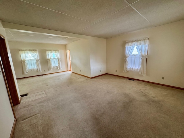 181 W 3rd St, Frazeysburg, OH 43822 - unfurnished room with plenty of natural light and carpet flooring
