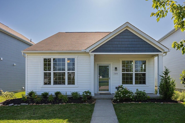 5654 Caledonia Dr, Westerville, OH 43081 - view of front of house featuring a front lawn