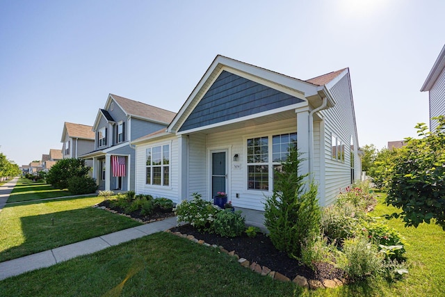 5654 Caledonia Dr, Westerville, OH 43081 - view of front of property with a front yard