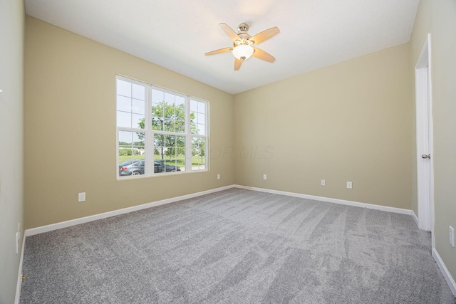 5654 Caledonia Dr, Westerville, OH 43081 - empty room featuring carpet and ceiling fan
