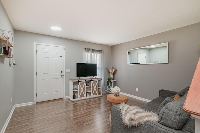 929 Preble Dr, Blacklick, OH 43004 - living room with wood finished floors