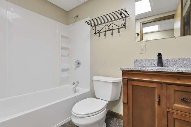 215 Barb Ct, Heath, OH 43056 - bathroom with vanity and shower / bathtub combination
