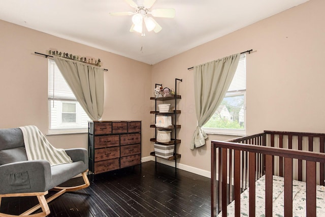 794 E Brighton Rd, Columbus, OH 43224 - bedroom featuring wood-type flooring and ceiling fan