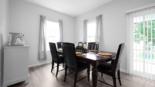 336 Onyx Ln, Delaware, OH 43015 - dining room with light wood-style floors and healthy amount of natural light