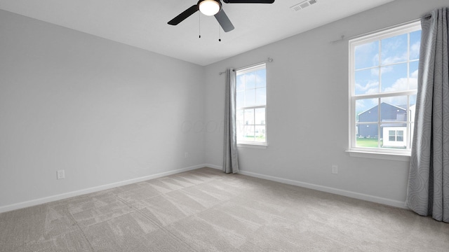 336 Onyx Ln, Delaware, OH 43015 - unfurnished room featuring light carpet and a ceiling fan