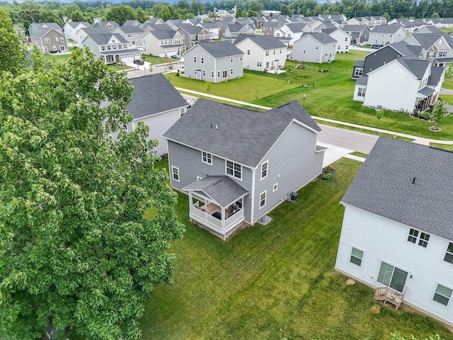 336 Onyx Ln, Delaware, OH 43015 - aerial view of residential area