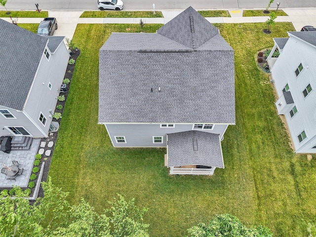 336 Onyx Ln, Delaware, OH 43015 - view from above of property